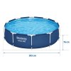 Piscină de grădină cu cadru 305 x 76 cm Bestway 56677
