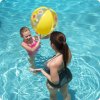 Minge de plajă 51 cm galbenă Bestway 31036