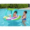 Barcă de plajă pentru înot cu acoperiș 107 x 112 cm Bestway 34149