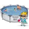 Piscină de grădină cu structură 305 x 76 cm 4în1 Bestway 56406