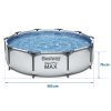 Piscină de grădină cu structură 305 x 76 cm 4în1 Bestway 56406