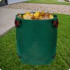 Coș de grădină pentru frunze 272 l Plonos PL-524 verde