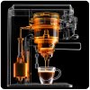 Espressor cu pârghie 20 bari Berdsen BD-770 argintiu