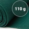 Plasă de umbrire 1,2x50m 110g/m2 + 50 clipsuri verde