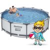 Piscină de grădină cu structură 366 x 100 cm 17în1 Bestway 56418