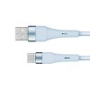 Cablu USB - USB tip C 1 m silicon albastru Kruger&Matz Basic
