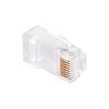 Conector telefonic RJ45 8P 8C (fir) trecător CAT.6E