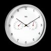 Ceas de perete 30 cm cu termometru și higrometru
