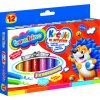 BAMBINO Creioane pastelate în batoane 12 culori