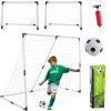 Poartă de fotbal pentru copii 2în1 143x110x70cm