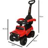 Jezdzik pchacz samochod terenowy z dzwiekiem i swiatlami czerwony 142707