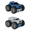 Mașină de curse RC Revolt 2 Sided Rescue Racer albastră cu telecomandă