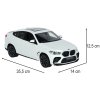 Mașină RC 1:14 BMW X6 M albă