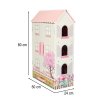 Domek dla lalek drewniany Lulilo Papilio rozowy 80cm 165960