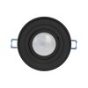 Cadru reglabil negru pentru reflector MR16/GU10