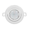 Cadru reglabil alb pentru reflector MR16/GU10