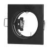 Ramă pătrată neagră pentru reflector MR16/GU10