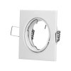 Reflector pătrat alb reglabil MR16/GU10