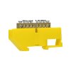 Bară colectoare de alamă galbenă PE pentru 8 conductori