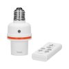 Controler wireless pentru bec E27 cu suport