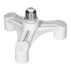 Adaptor pentru becuri E27 cu 3 ieșiri E28