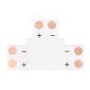 Conector T de 8mm pentru benzi LED