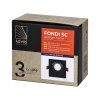 Cadru din aluminiu negru pentru reflector MR16/GU10