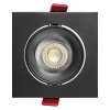 Cadru din aluminiu negru pentru reflector MR16/GU10