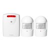 Set de senzori de mișcare cu sistem de avertizare wireless, IP44, 120m