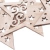 CA0665 DECORAȚIUNE DIN LEMN 6 BUC. (STELUȚĂ)