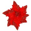 CA1260 DECORAȚIUNE DE CRĂCIUN POINSETTIA 28 CM