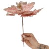 CA1259 DECORAȚIE DE CRĂCIUN POINSETTIA 27 CM