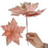 CA1259 DECORAȚIE DE CRĂCIUN POINSETTIA 27 CM