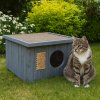 CH001 GR Cușcă pentru pisică gri