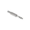 Conector jack 6,3mm stereo metalic