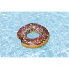 Colac de plajă gonflabil pentru înot Donut maro 107cm BESTWAY