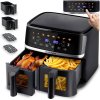 Friteuză mare fără ulei Air fryer Berdsen BD-657 neagră