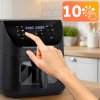 Friteuză fără ulei Air fryer Berdsen BD-660 neagră