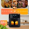 Friteuză fără ulei Air fryer Berdsen BD-661 neagră