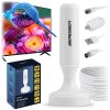 Antena internă 360 de grade TV ultra HD 4K Berdsen BD-956 albă