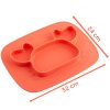 Farfurie din silicon pentru hrănirea copiilor crab Ricokids