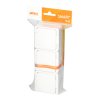 Priză triplă aplicată 3x2P+E, rezistentă la stropire cu capac, IP44, SMART, albă