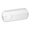 Buton sonerie cu fir, alb