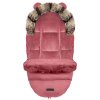 Sac de iarnă pentru cărucior roz