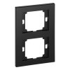 Cadru dublu vertical Onyx, Ra-2OP, negru