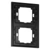 Cadru dublu vertical Onyx, Ra-2OP, negru