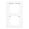 Cadru dublu vertical Onyx, Ra-2OP, alb