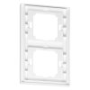 Cadru dublu vertical Onyx, Ra-2OP, alb