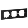 Cadru triplu Onyx, Ra-3O, negru