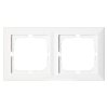 Ramă dublă Pearl, Ra-2P, albă